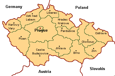 Czech map