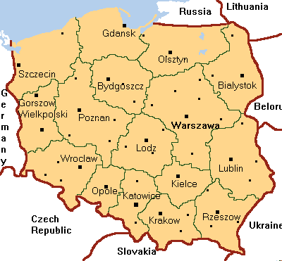 Polandian map