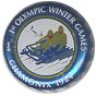 Winter Olympic logo 1988 blue