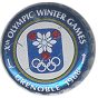 Winter Olympic logo 1988 blue